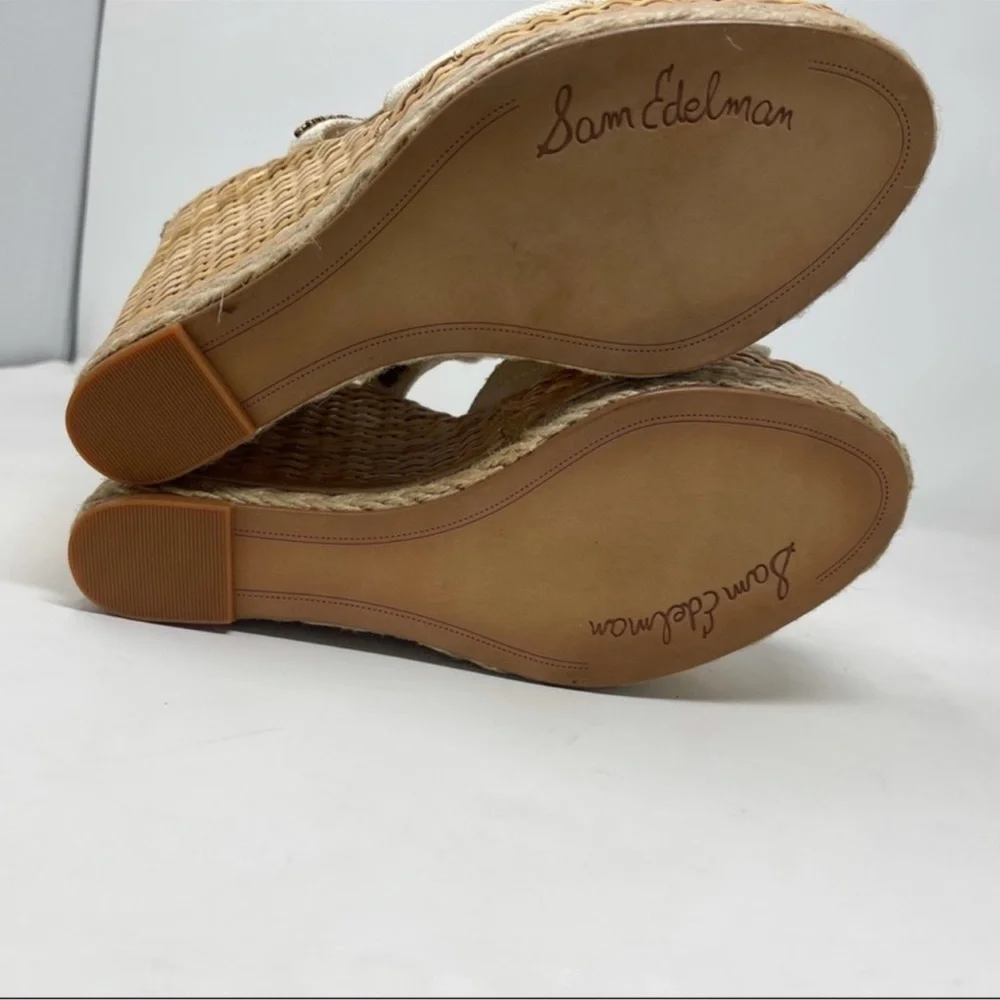 Sam Edelman Trey Wedge Espadrille Sandal s 8.5